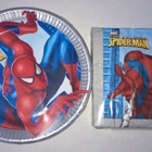 LASTEN JUHLIIN KUTSUIHIN SPIDERMAN LAUTASET MUKIT SERVETIT - pikkukuva 1
