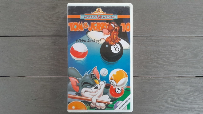 VHS: Tom & Jerry 10: Pikku Karkuri (1995)