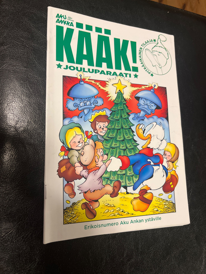 Aku Ankka KÄÄK! Jouluparaati 2024 erikoisnumero