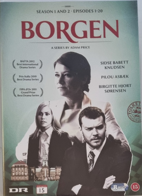 BORGEN - VALLAN LINNAKE, KAUDET 1 JA 2 DVD