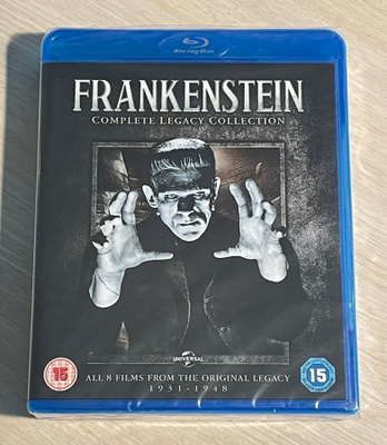 Frankenstein -kokoelma (1931-1948) 8 elokuvaa (UUSI)