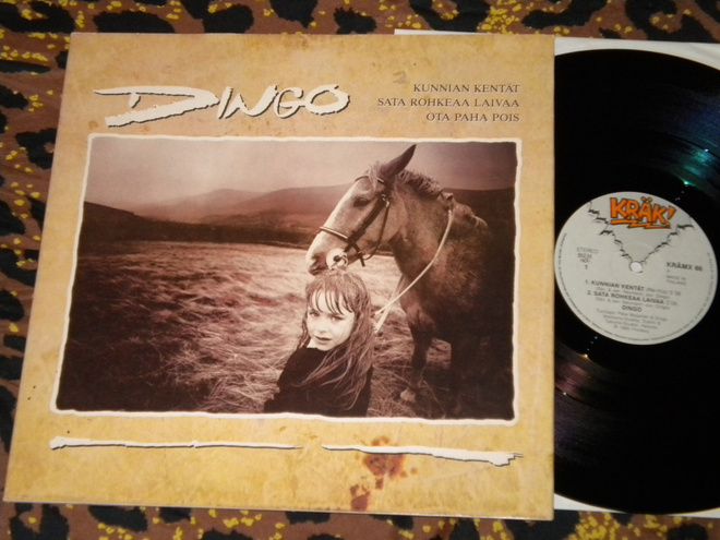 DINGO - Kunnian Kentät - 12" maxi single 1985 EX+