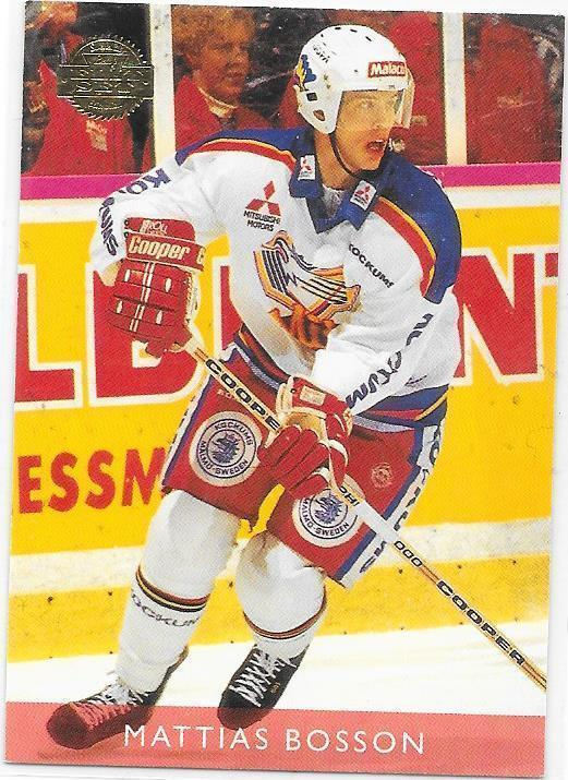 1995-96 ElitSet #94 Mattias Bosson Malmö IF ex Pelicans