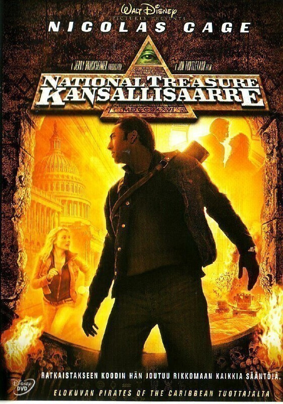 dvd, Kansallisaarre (Jon Voight, Nicolas Cage) [seikkailu, t
