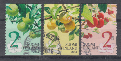 2014 Hedelmät pyöröleimatut