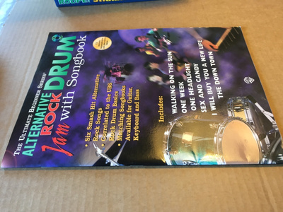 ROCK DRUM JAM WITH SONGBOOK HYVÄ