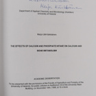 Merja UM Kärkkäinen : The Effects of Calcium and Phosphat... - pikkukuva 2