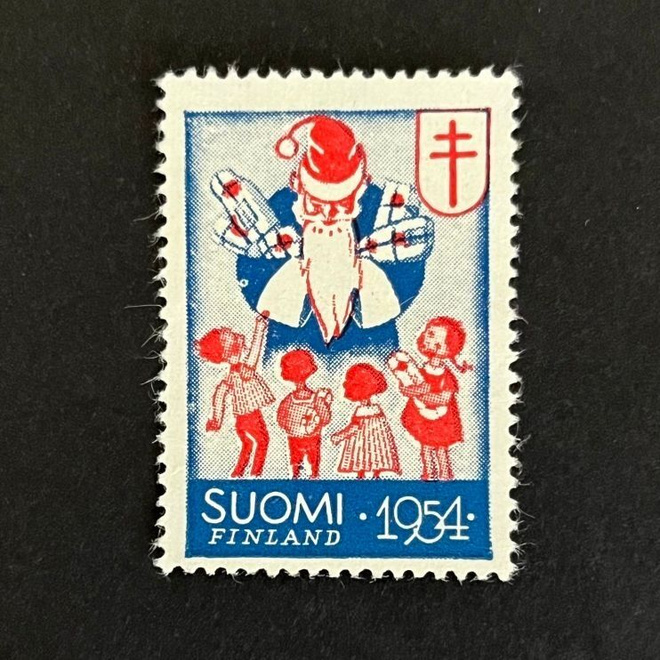 Joulumerkki 1954