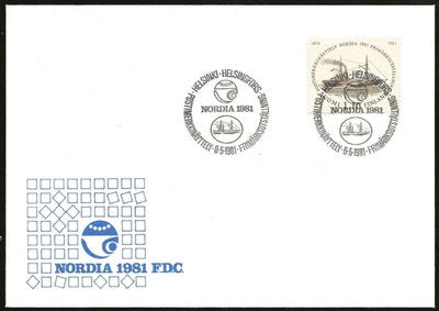 1981 FDC 1,10mk Nordia 1981
