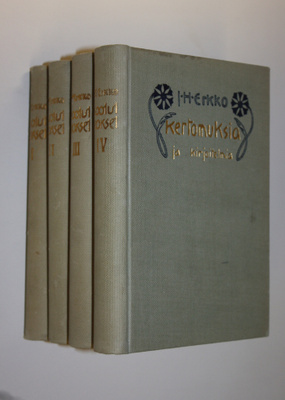 J. H. Erkko : Kootut teokset 1-4 : Runoelmia : 1868-1885 ...