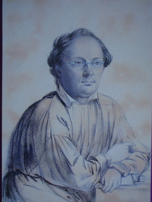 Johan Knutson J.L.Runebergin muotokuva