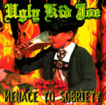 Ugly Kid Joe (CD) VG+!! Menace To Sobriety