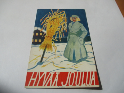 Nieminen Hyvää Joulua Tuusniemi - 1940 Suomen AU
