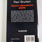 Paul Brunton : Egyptin salaisuuksien jäljillä - pikkukuva 2