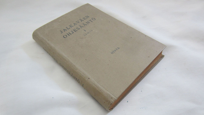 Jalkaväen ohjesääntö I, 1932