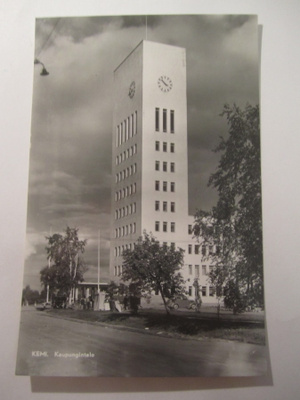 VANHA Postikortti Lappi Kemi 1950-l  Alkup.Mallikappale