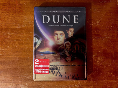 Dune Extended Edition DVD Steelbook