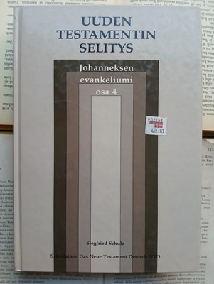 Uuden Testamentin selitys; Johanneksen evankeliumi (sid.)