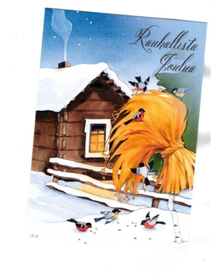 °°RAUHALLISTA JOULUA°° -KORTTI / (N.Honkanen)
