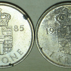 Tanska 1 Krone 1984 ja 1985 - pikkukuva 2