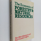 Per-Olov Johansson : The economics of forestry and natura... - pikkukuva 1