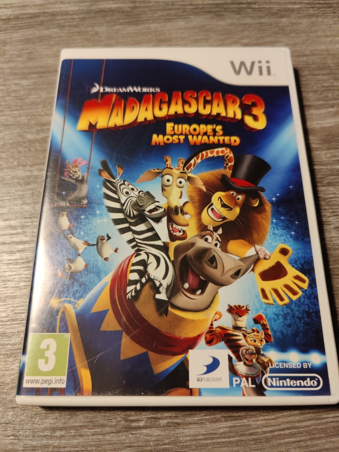 Madagascar 3 Europe's Most Wanted Wii