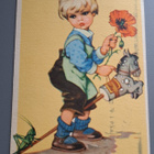 lapsikortti, keppihevonen, kulkenut 1945 - pikkukuva 1