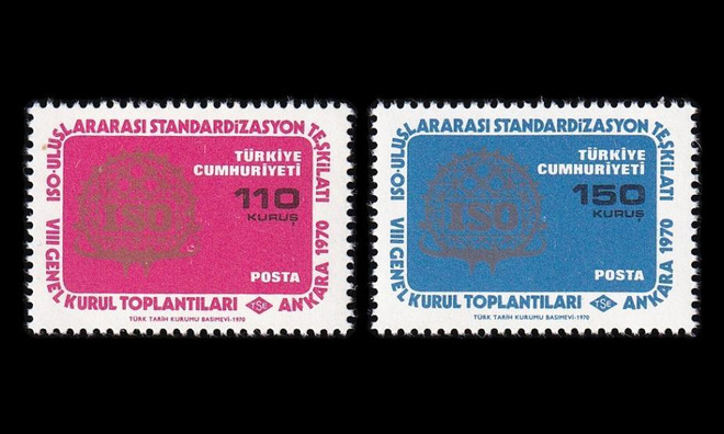 Turkki 2194-5 ** Standardisoimisjärjestö (1970)