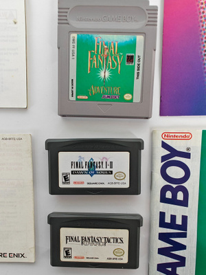 FF Tactics, FF Adventure, FF 1&2