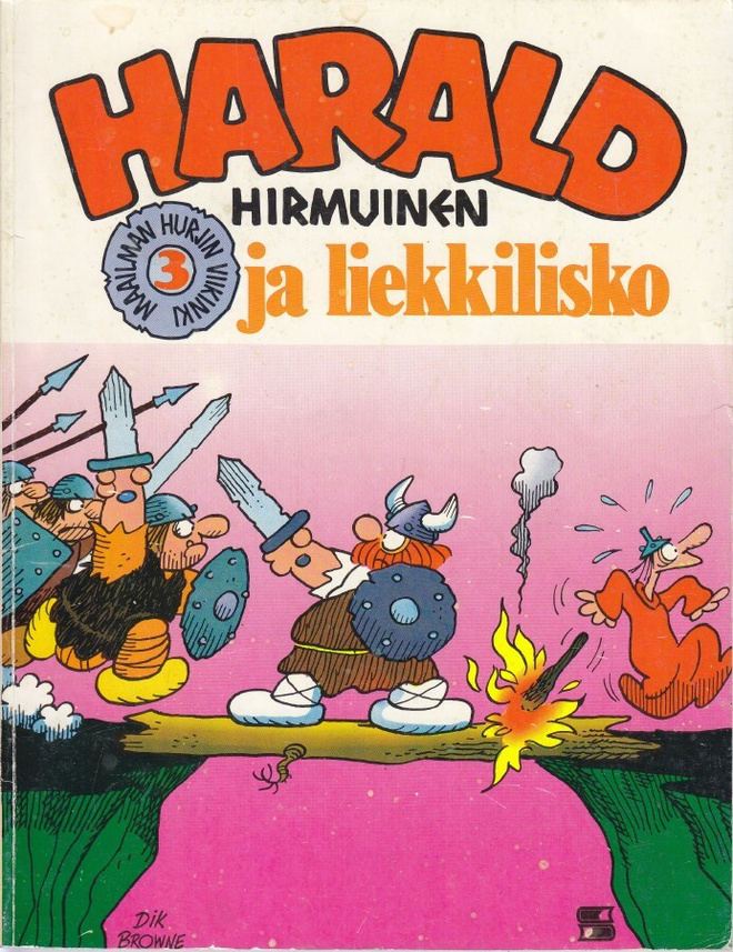 Harald Hirmuinen ja liekkilisko (Sanoma 1977)
