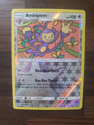 Pokemon Ambipom 170/236 Reverse holo