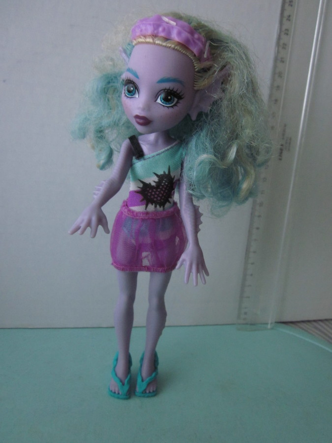 Monster High nukke Kelpie Blue
