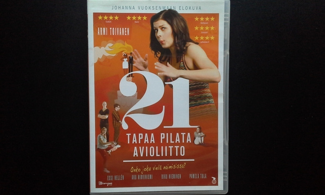 DVD: 21 Tapaa Pilata Avioliitto (Armi Toivanen,Riku Nieminen