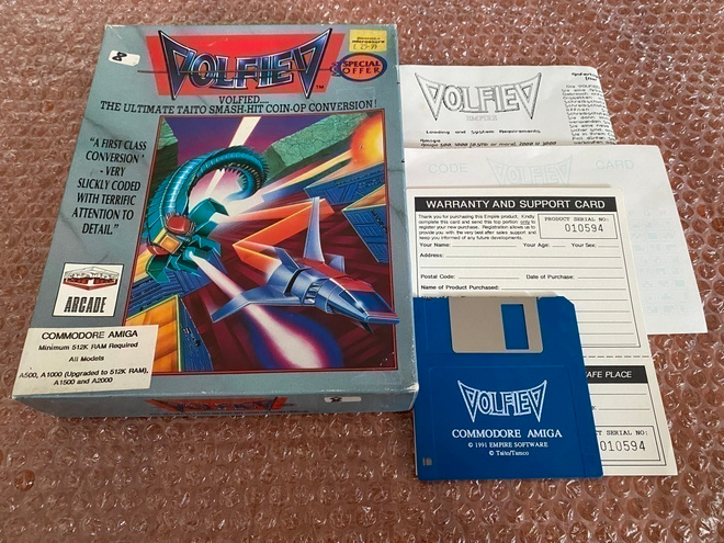 Commodore Amiga Volfied