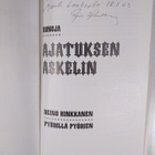 Reino Hinkkanen : Ajatuksen askelin : Runoja (signeerattu) - pikkukuva 3