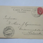 1903 Jyväskylä kortti professori piispa Jaakko Gummerus Hki - pikkukuva 1