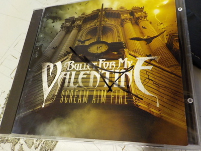 BULLET FOR MY VALENTINE - SCREAM AIM.. CD NIMMARILLA