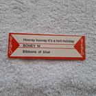 Boney M. – Hooray! Hooray! It's A Holi-Holiday 7" single - pikkukuva 3