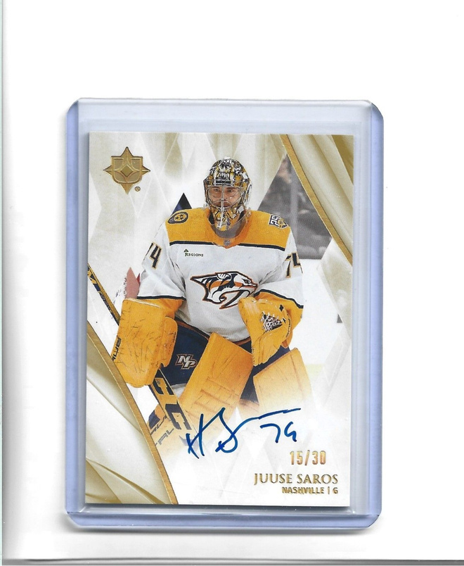 JUUSE SAROS (mv) GOLD AUTO num 15/30 ULTIMATE 2023-24