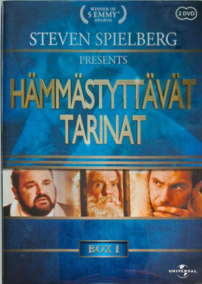 STEVEN SPIELBERG: HÄMMÄSTYTTÄVÄT TARINAT BOX 1 DVD