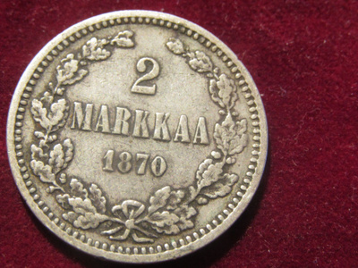 2 markkaa 1870