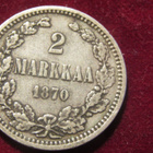 2 markkaa 1870 - pikkukuva 1