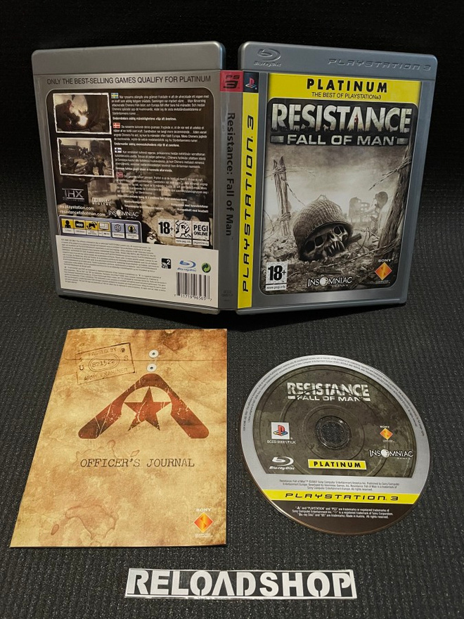 Resistance Fall Of Man Platinum - Nordic PS3 - CiB