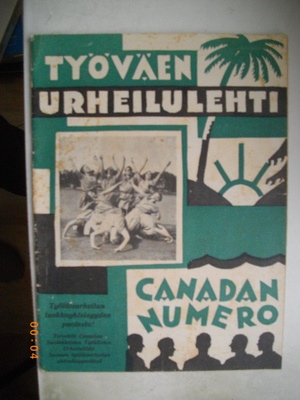 Työväen Urheilulehti 1930 - Kanadan numero