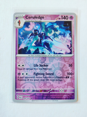 Ceruledge Reverse Holo Rare