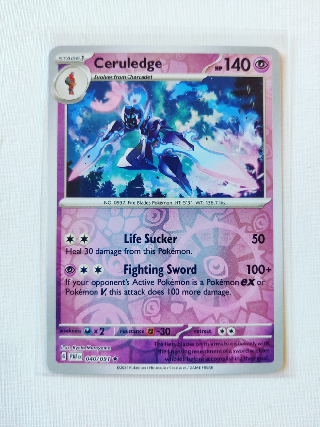 Ceruledge Reverse Holo Rare