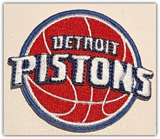 NBA - Detroit Pistons -kangasmerkki / hihamerkki