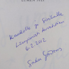 Satu Grönroos : Lumen syli : romaani (signeerattu, tekijä... - pikkukuva 3