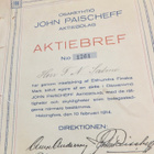 VANHA Osakekirja John Paischeff Oy 1914 + Talonki - pikkukuva 2