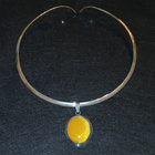 Vintage design antique hopea meripihka Amber honey egge - pikkukuva 5